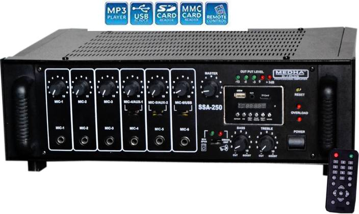 Medha Ssa 250 250 W Av Power Amplifier Price In India Buy Medha