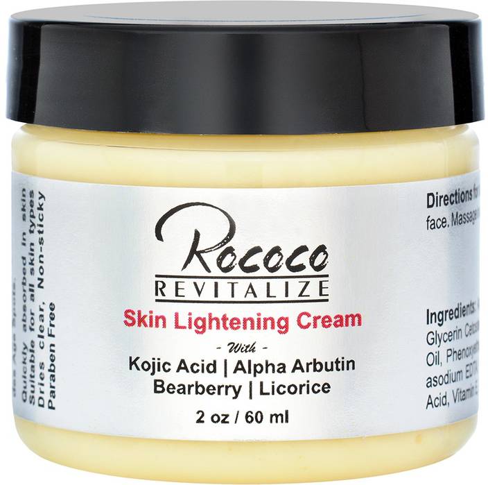 Rococo Skin Lightening Cream with Kojic Acid Alpha Arbutin 
