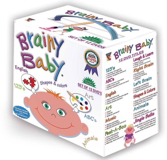 Brainy Baby ( Set Of 12 DVD'S ) Price in India - Buy Brainy Baby ( Set