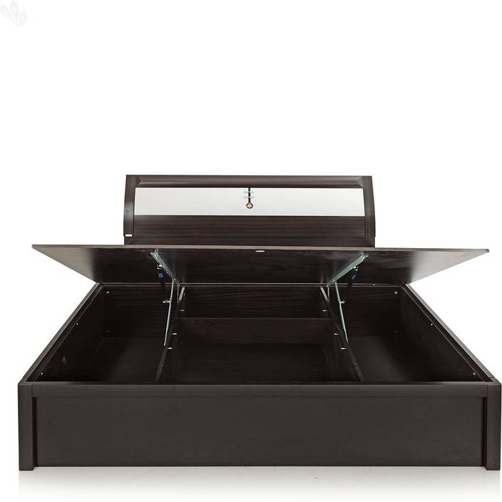 Royaloak Geneva Engineered Wood King Bed In India Royaloak Geneva Engineered Wood King Bed Finish Color Dark
