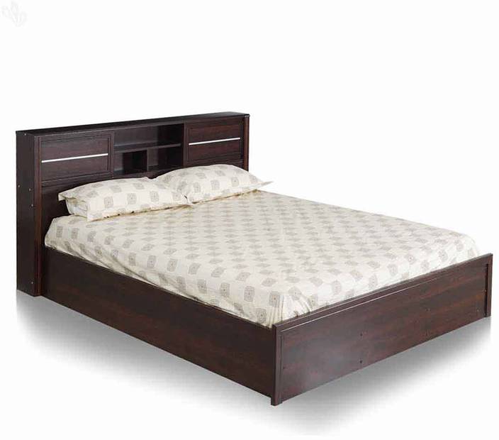 Royaloak Milan Engineered Wood Queen Bed In India Royaloak Milan Engineered Wood Queen Bed Finish Color Honey Brown