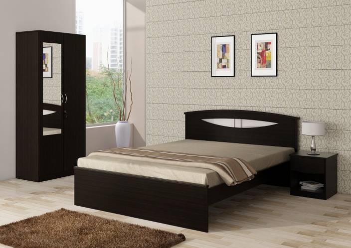 Spacewood Engineered Wood Bed + Side Table + Wardrobe Price in India ... Spacewood Engineered Wood Bed + Side Table + Wardrobe Price in India ...
