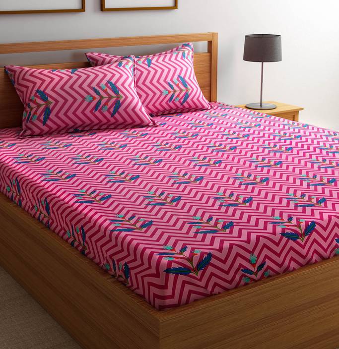 Flipkart SmartBuy Cotton Floral Double Bedsheet Buy Flipkart SmartBuy