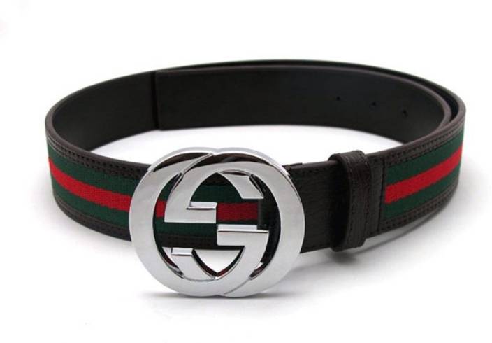 GUCCI Men Formal, Casual Multicolor Fabric Belt Green - Price in India | www.neverfullmm.com