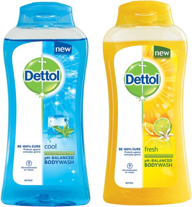 Dettol Body Wash Combo Pack Cool & Fresh Price in India, Buy Dettol