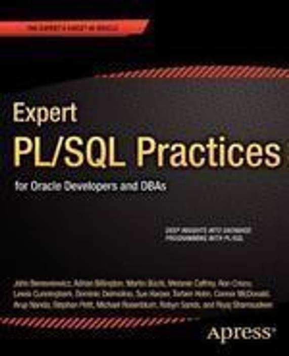 Expert Plsql Practices For Oracle Developers And Dbas 1st - 