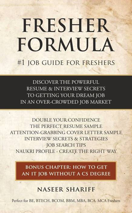 fresher formula discover the powerful resume and interview secrets