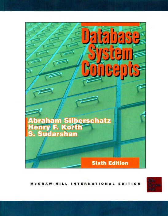 KORTH SILBERSCHATZ SUDARSHAN DATABASE SYSTEM CONCEPTS MCGRAW HILL PDF