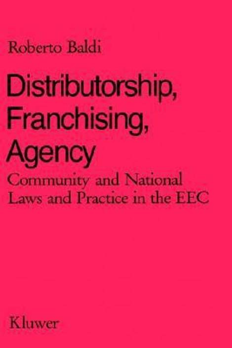 Distributorship Franchising Agency Community And
