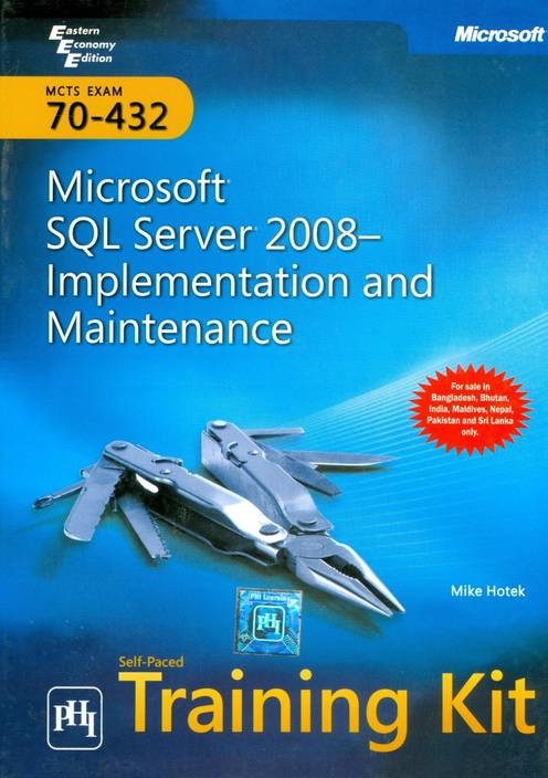 Mcts Self Paced Training Kit Exam 70 432 Microsoft Sql