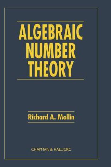 Algebraic Number Theory 1st Edition Buy Algebraic Number - 