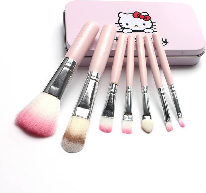 Yoana Hello Kitty Soft Makeup Brush Set Price In India Buy Yoana