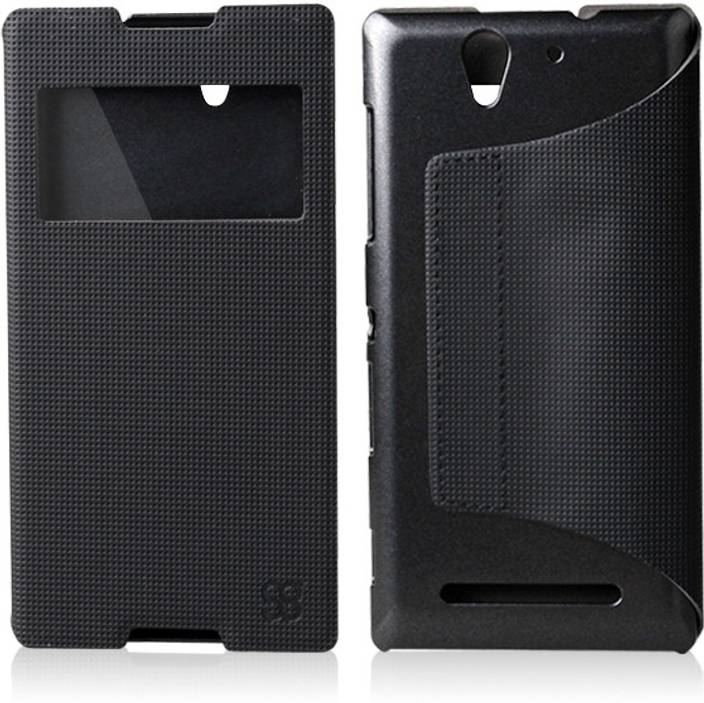 Bling India Flip Cover For Sony Xperia C3 Dual D2502 Bling India