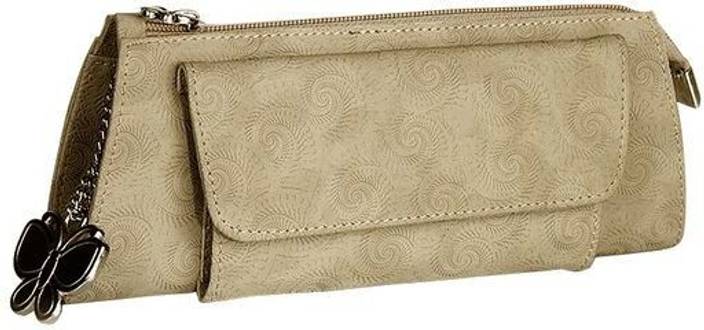 Butterflies Women Casual Beige Clutch Beige - Price in India | Flipkart.com