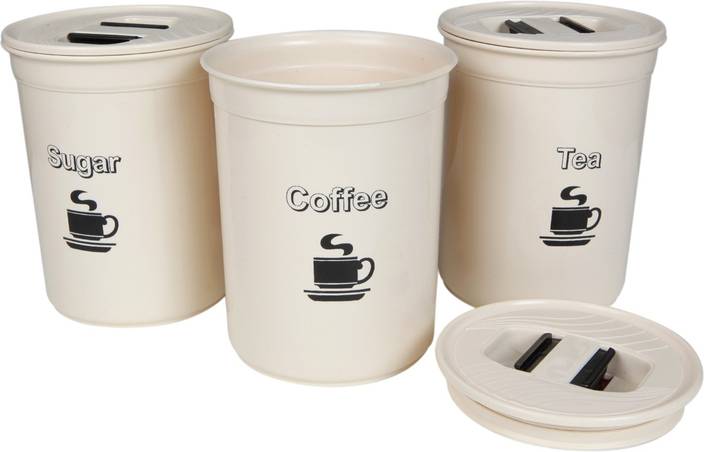Csm Coffee Sugar Tea Container Set 500 Ml Plastic Grocery Csm Coffee Sugar Tea Container Set 500 Ml Plastic Grocery