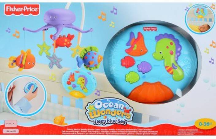Fisher Price Ocean Wonders Deep Sea Mobile Fisher Price Crib