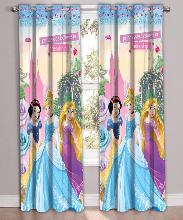 Disney 147 Cm 4 Ft Polyester Window Curtain Pack Of 2 Buy