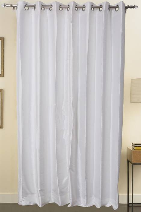 Blinds N Curtains Polyester Curtain 244 Inch 8 Ft Single Curtain