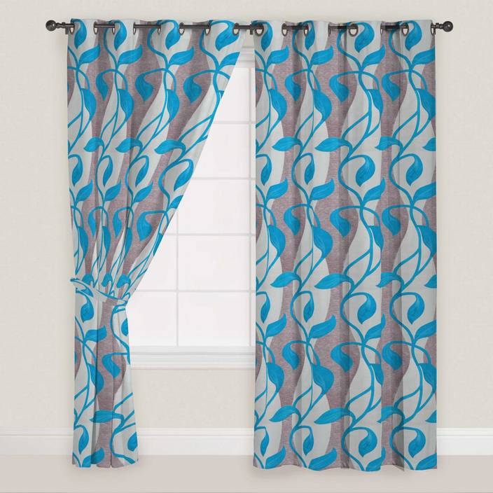 Presto 270 Cm 9 Ft Polyester Long Door Curtain Single Curtain