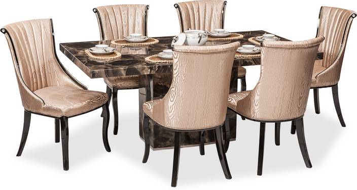 Durian Kara Dining Set Stone 6 Seater Price In Durian Kara Dining Set Stone 6 Seater Price In