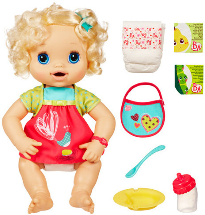 baby alive doll food and diapers super refill pack