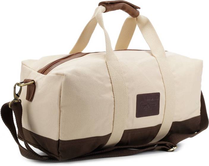 Téléchargement gratuit Images Pepe Jeans 18 Inch 48 Cm Hey Travel Duffel Bag Beige Price In le plus cool salutations