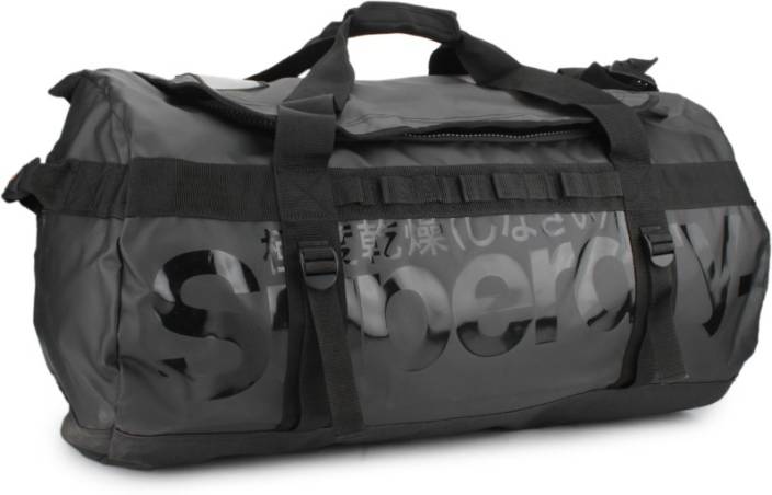 Superdry 26 inch/68 cm Travel Duffel Bag Black - Price in India | www.semadata.org