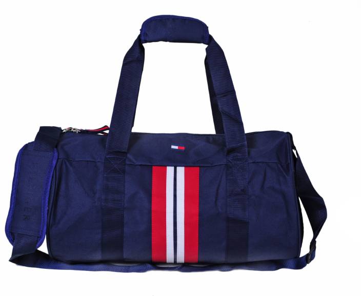 Tommy Hilfiger Panama 16 inch/40 cm Gym Bag Blue - Price in India ...