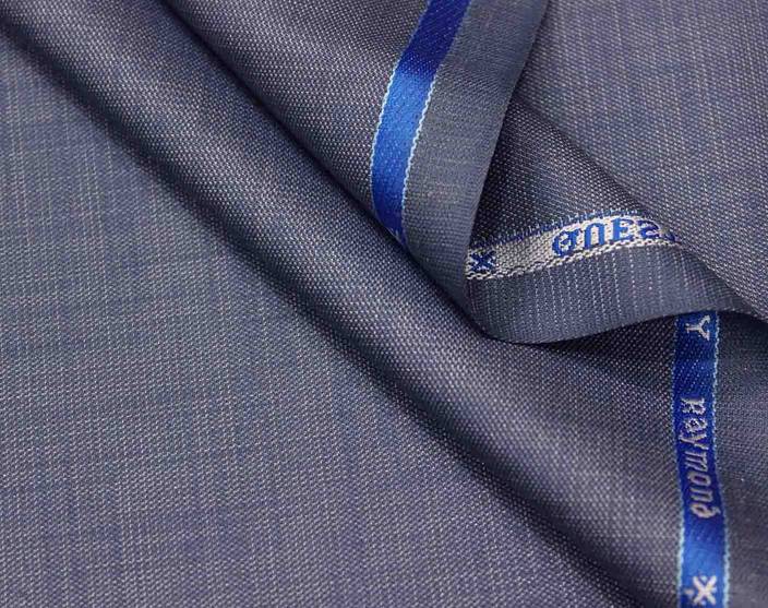 Raymond Cotton Polyester Blend Self Design Trouser Fabric Price in