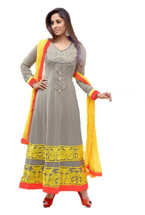 salwar suit material flipkart