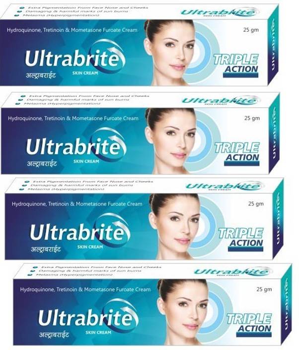 Ultrabrite Triple Action Fairness Cream (Pack of 4 Ultrabrite Triple Action Fairness Cream (Pack of 4