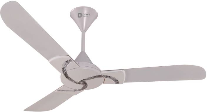 Orient Curl Pearl Marble 1200mm 3 Blade Ceiling Fan Price In India