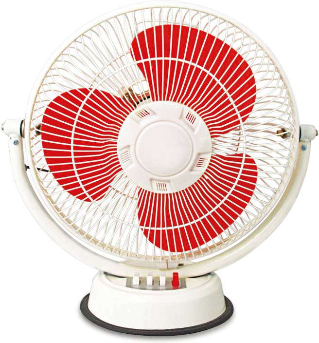 Suntreck Regular Fan 12 Inch 3 Blade Table Price In India Suntreck Regular Fan 12 Inch 3 Blade Table White Red