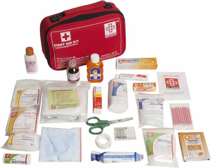 ST JOHNS FIRST AID SJF T4 First Aid Kit Price in India - Buy ST JOHNS FIRST AID SJF T4 First Aid