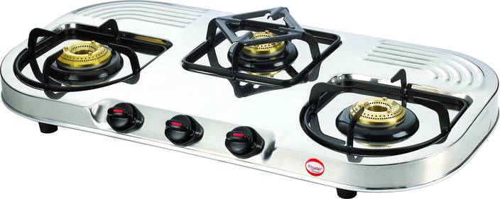Prestige Royale Stainless Steel Manual Gas Stove Price In India