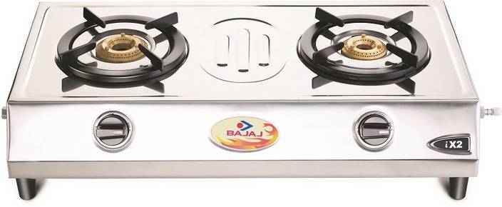 Bajaj Stainless Steel Automatic Gas Stove Price In India Buy