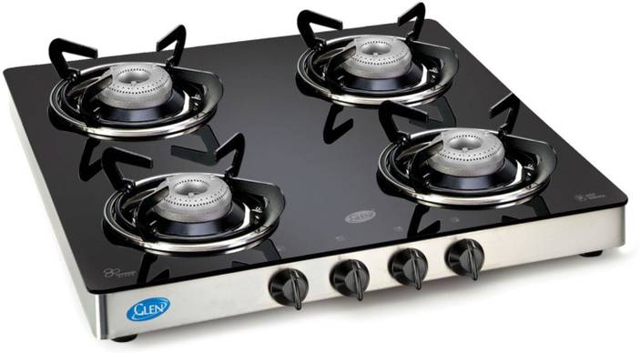 GLEN Glass Cooktop Stainless Steel Manual Gas Stove Price ...