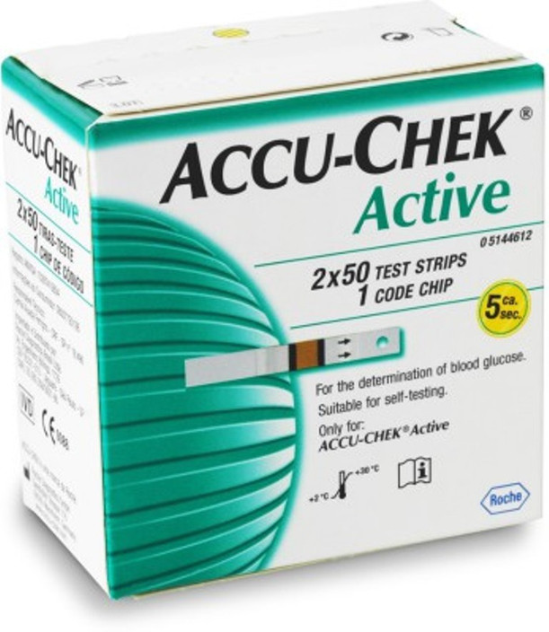 Тест Полоски Accu Chek Active Купить