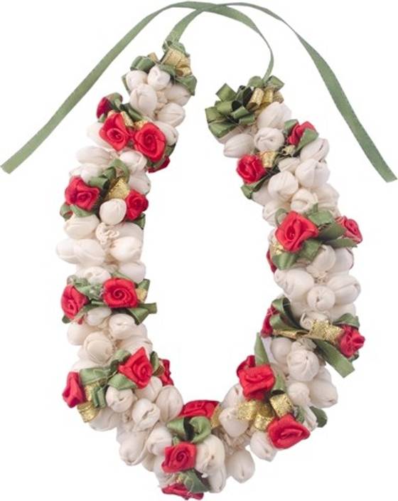 Majik Artificial Gajra Flowers Bun Hair Band Price In India Buy