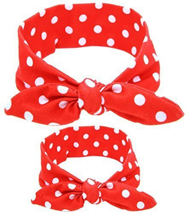 Chnli 5pcs Baby Girls Toddler Lace Bow Flower Hairband Headband Hair Band Accessories