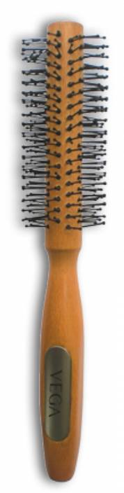 Vega Premium Wooden Round Hair Brush H1 Rb