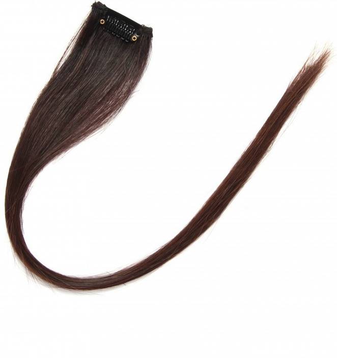 Krome Natural Black Single Clip In Remy Human Hair 24 Hair