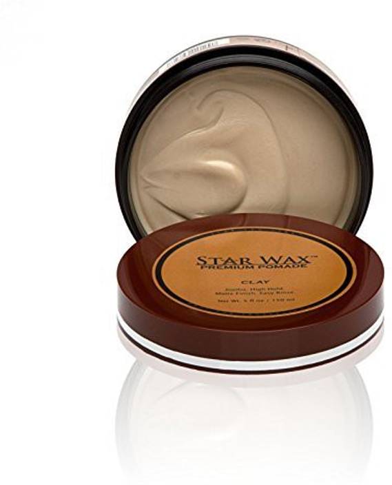Star Pro Line Star Wax Premium Pomade Clay 5oz Hair Styler