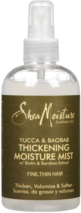 Shea Moisture Yucca And Aloe Baobab Thickening Moisture Mist Hair