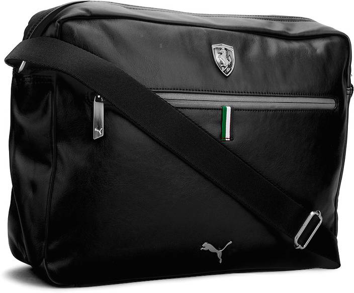 Puma Messenger Bag Black Online Best Price In India Flipkart Puma Messenger Bag