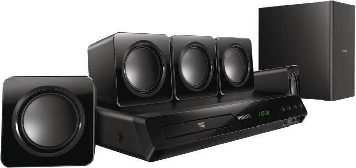Philips 5.1 HTD3509/94 DVD Home Theater Speaker (Black)