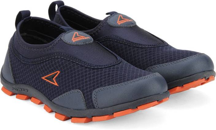 power canvas running shoes
