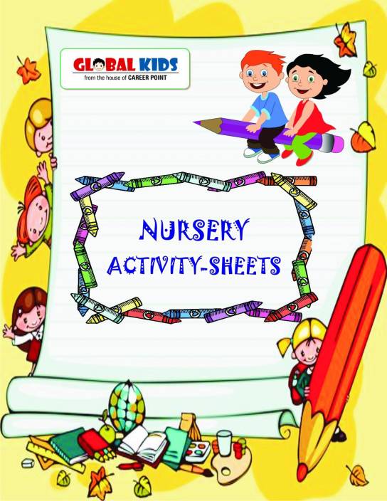 Global Kid S Activity Books For Lkg Kg 1 Montessori Age 4 5