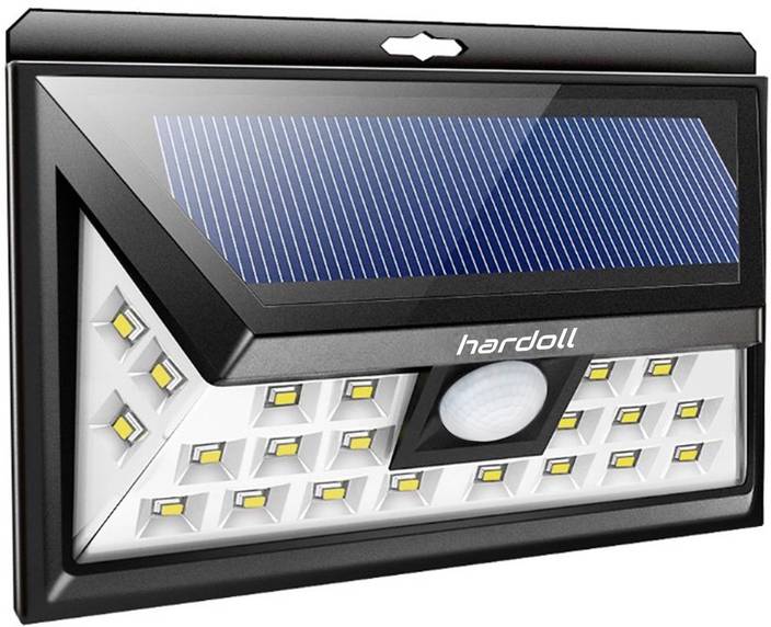 Hardoll 24 Led Solar Motion Sensor Light Wide Angle Design With 3 Hardoll 24 Led Solar Motion Sensor Light Wide Angle Design With 3 Leds Both Side For Home Garden Outdoor Set Wall Mounted Pack Of 1