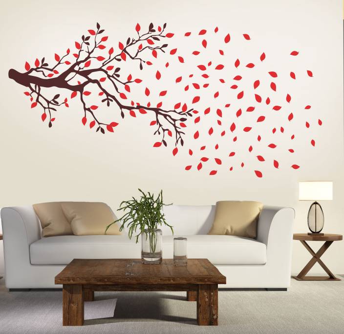 New Way Decals Wall Sticker Floral & Botanical Wallpaper Price in India - Buy New Way Decals ...